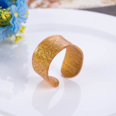 8 x silver/guld servettring akryl servetthållare spänne hotell hem fest middag deco leverans: D