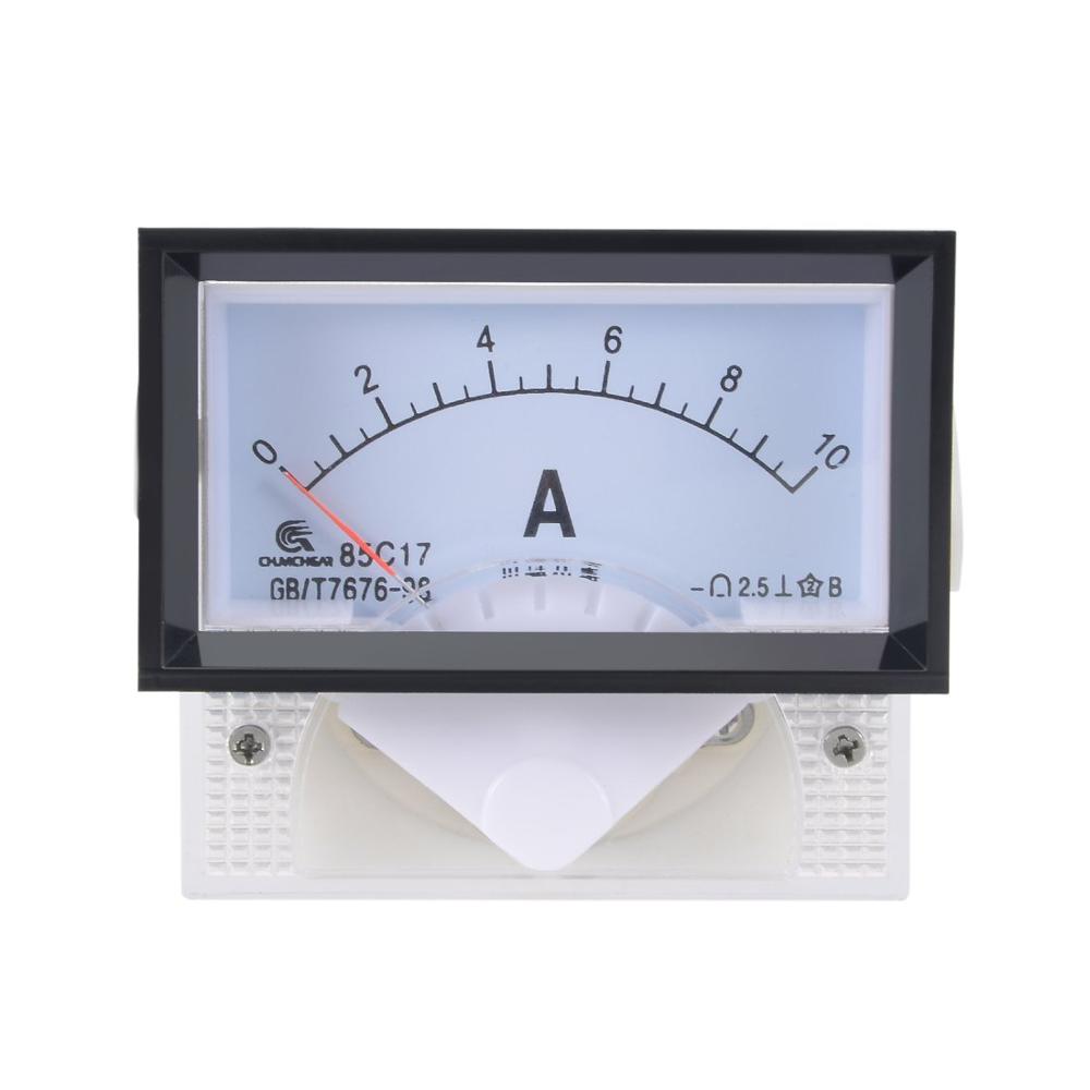 85C17 Analog Current Panel Meter DC1A2A3A5A10A20A ... – Grandado