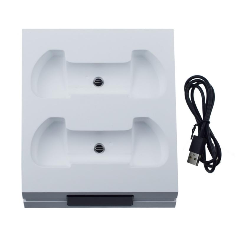 Gamepad-ladegerät für  ps5 kabellose controller, dual-ladeanschluss, typ-c-ladegerät, magnetischer, abnehmbarer ladekopf, ladeständer