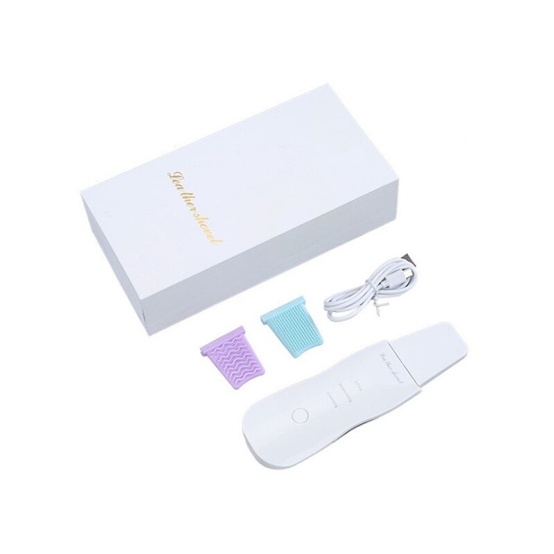 Skin Scrubber Deep Cleaning Face Scrubber Vibrating Facial Cleansing Skin Spatula Peeling Beauty Instrument Device