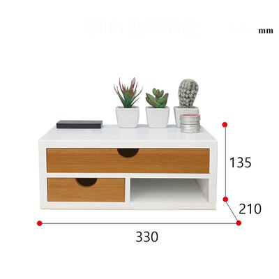 bamboo office desk drawer organizers: B
