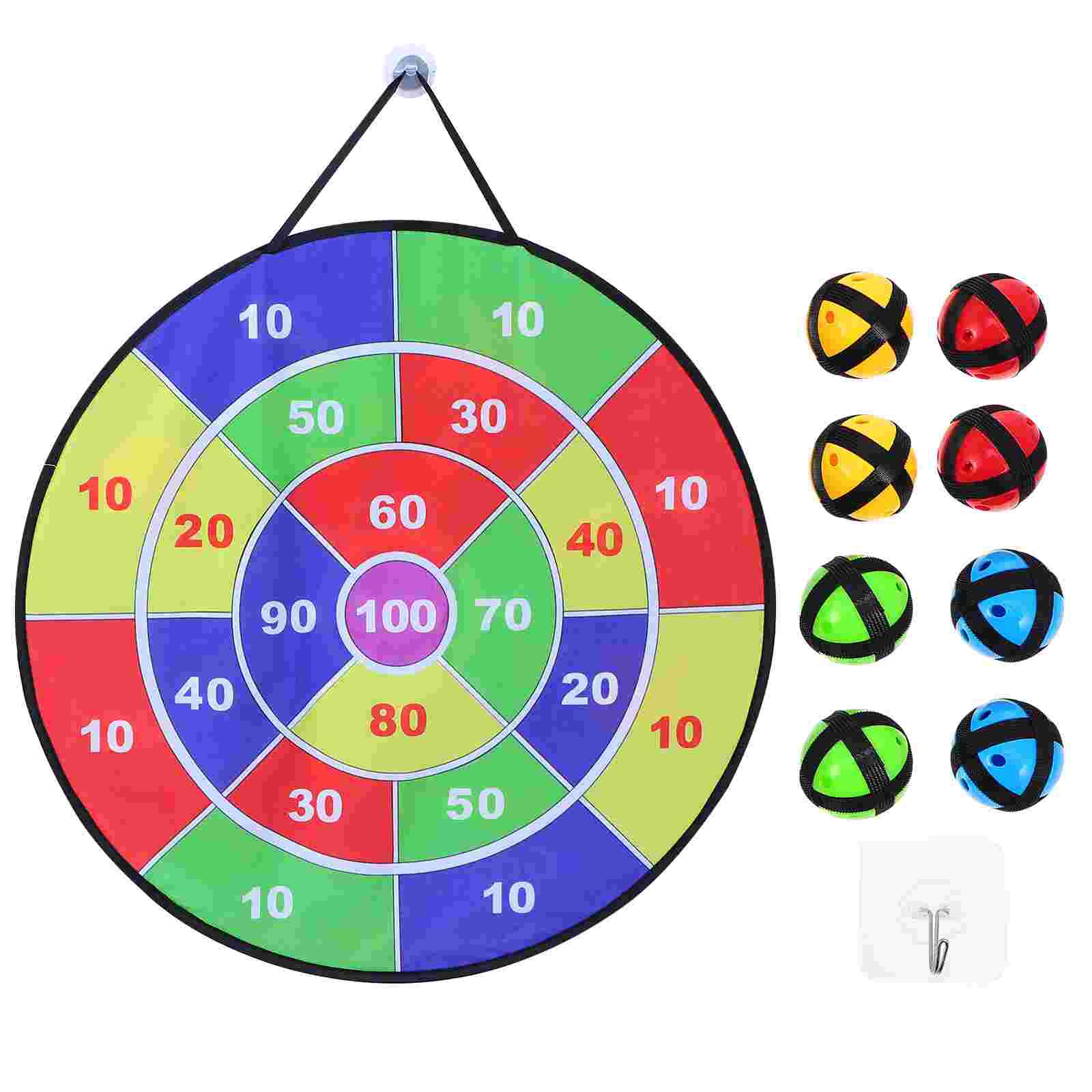 1 Set of Dart Board Goo Dart Board Sticky Target for Kids Playing