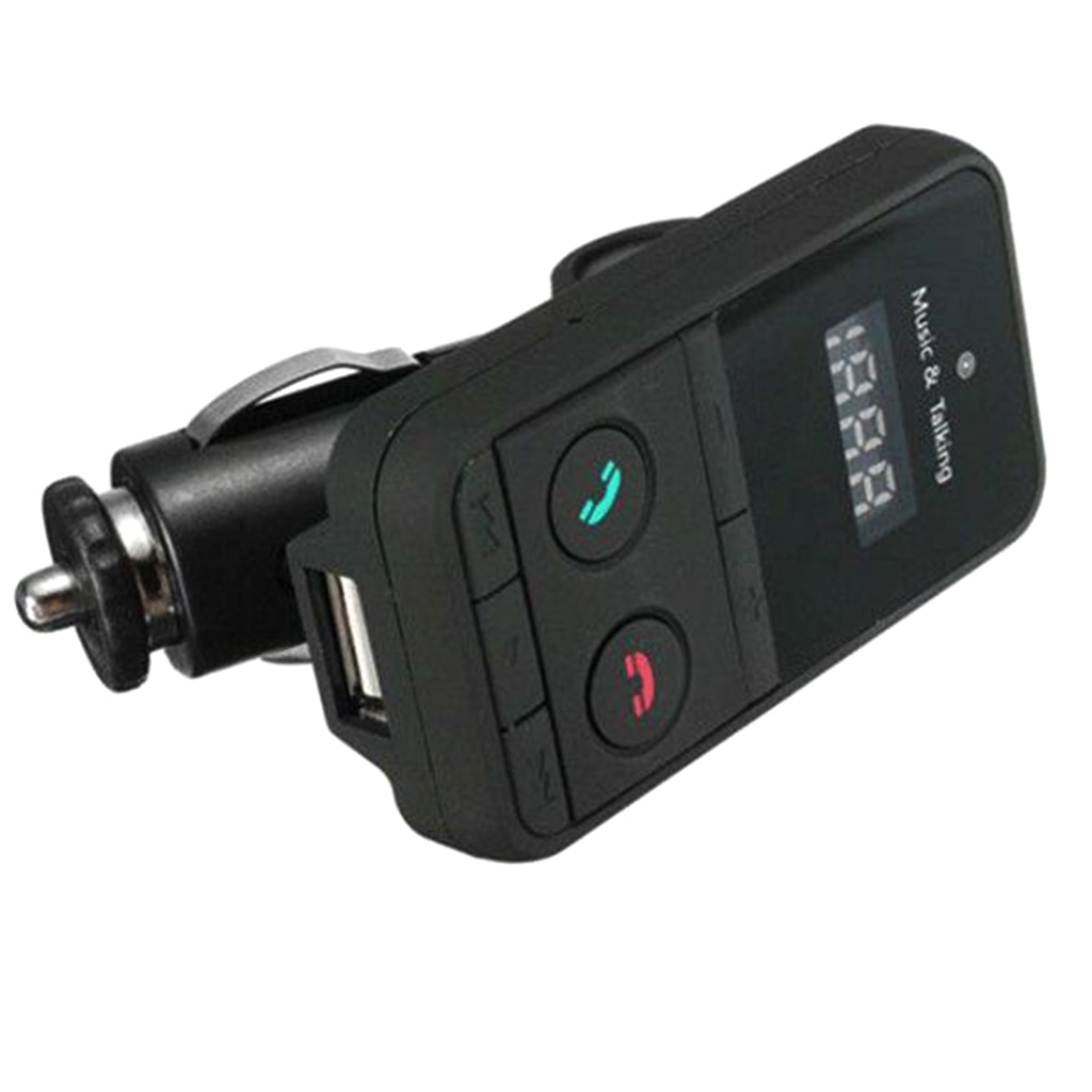 Car Kit Voltmeter Ammeter Wireless Bluetooth FM Transmitter MP3 Player USB