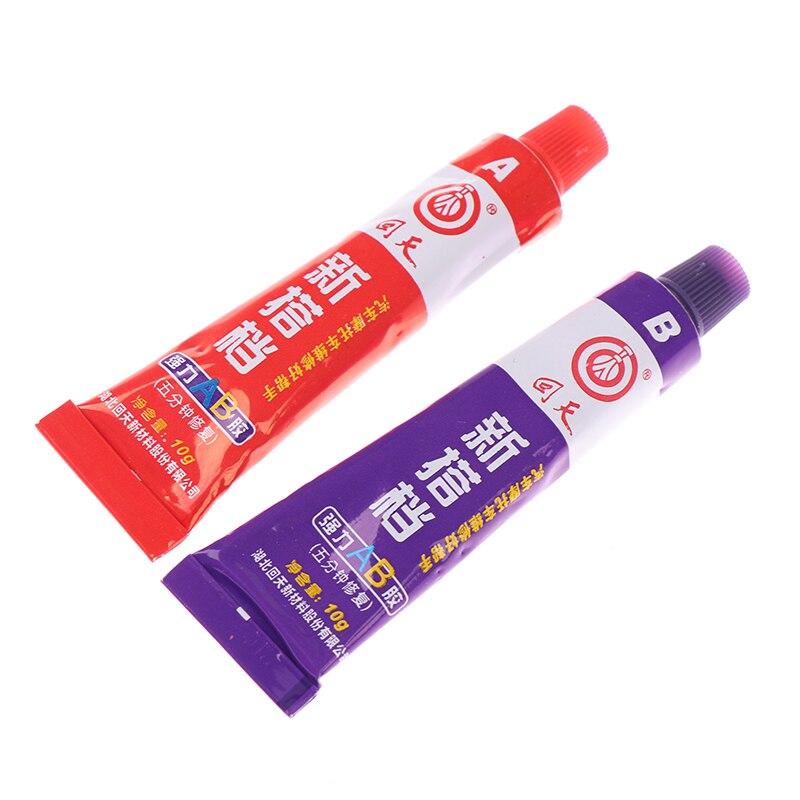 2pcs A+B Multi-purpose Epoxy Resin glue Stainless Steel Alloy Glass Plastic Wood Ceramic Strong Quick-drying Adhesive glue