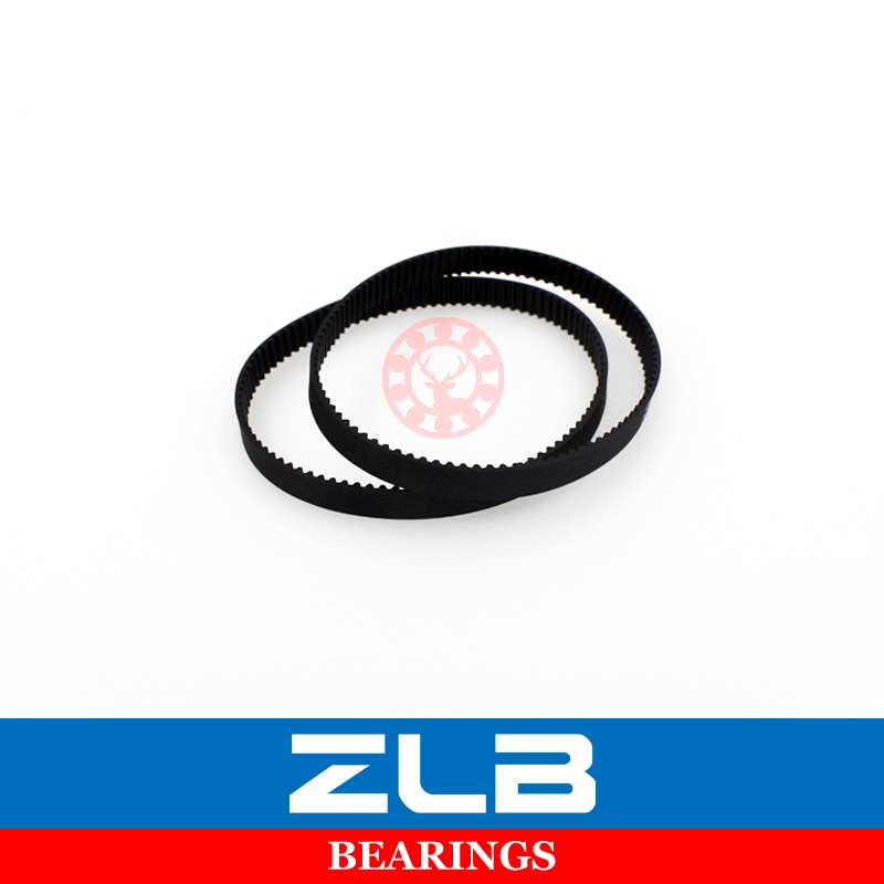 Brand 3d printer belt closed loop rubber GT2 timing belt 200-2GT-6 Length 200mm width 6mm