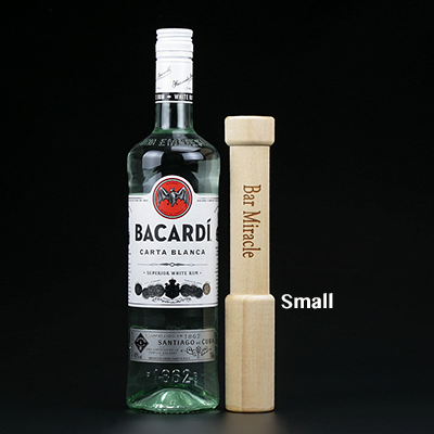 Cocktail muddler træ bar mixer barware cocktail gør det selv drink bar køkken værktøj bar tilbehør: Lille