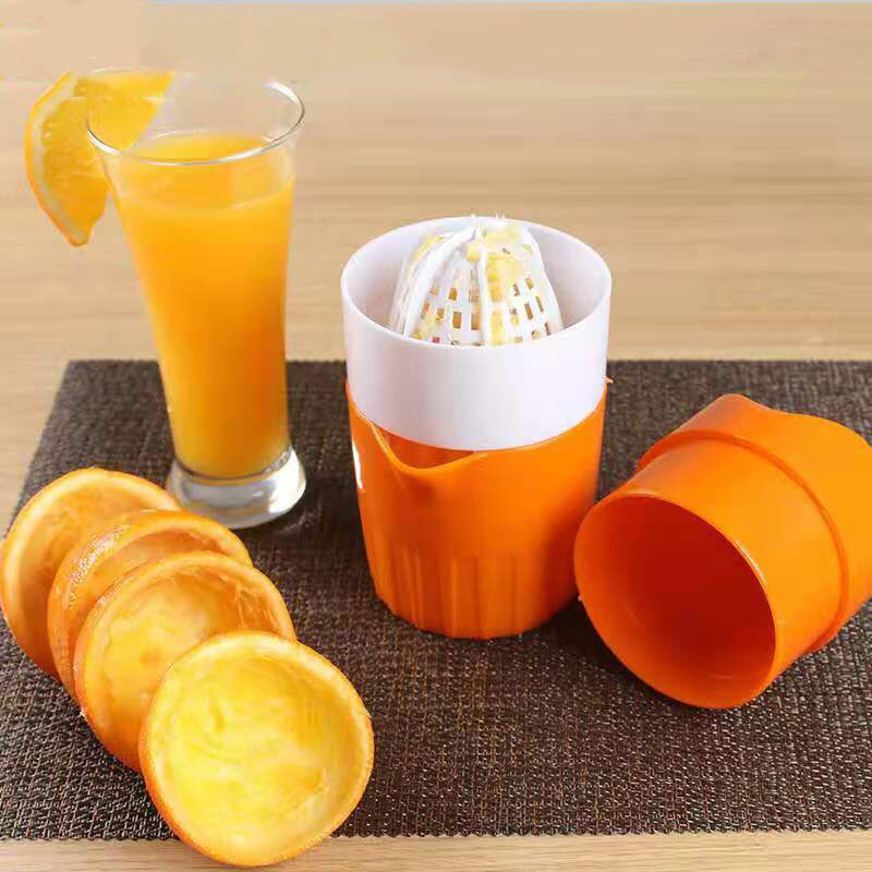Sinaasappelsap Cup Soort Outdoor Drinkbaar Juicer Machine Draagbare Handmatige Citruspers For A Oranje Citroen Fruit Knijper 300Ml
