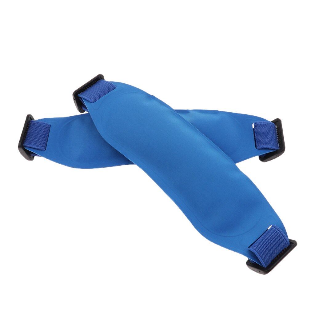 Sac à glace en PVC + Gel, pochette réutilisable pour glace froide pour la tête, le dos, le cou, les épaules, la taille, les jambes, les genoux, 2 pièces