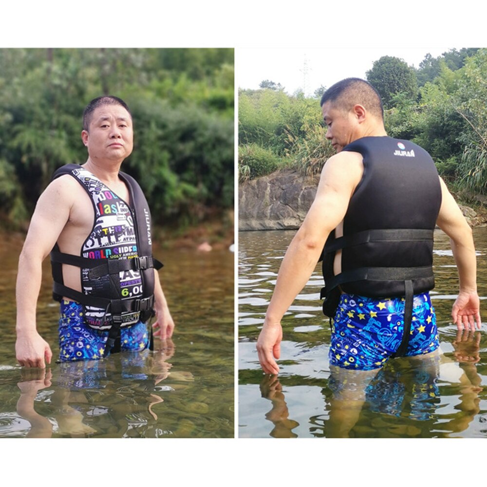 Gilet de sauvetage pour adultes, veste de Ski Wakeboard, natation, bateau de sauvetage, veste de sauvetage à la dérive, costume de niveau , Sports aquatiques