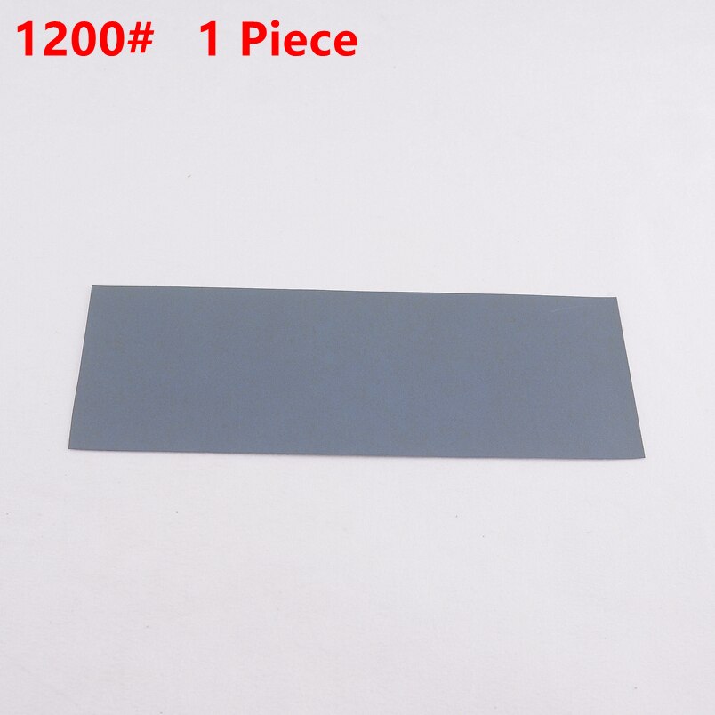 1 Piece Self-adhesive Sandpaper For Radius Sanding Blocks (20CM * 7CM) /PCS MADE IN GERMANY: 1200 Model  1 Piece