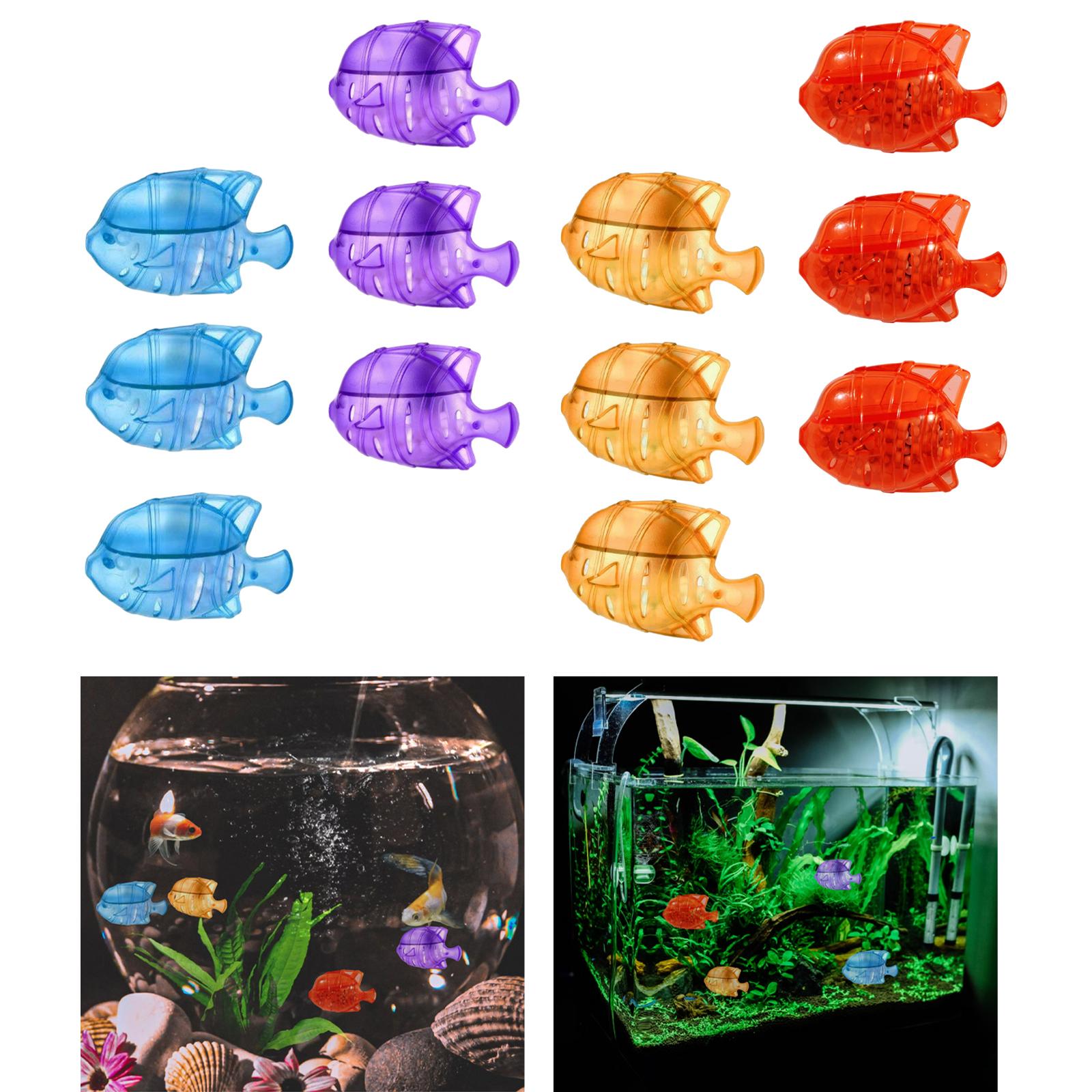 Humidificateur nettoyeur d'aquarium de poissons 12x, décoration à brouillard /froid