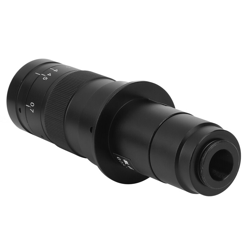 Industrial Video Microscope Camera Objective Lens Adjustable Focus 10A Monocular Microscope Lens