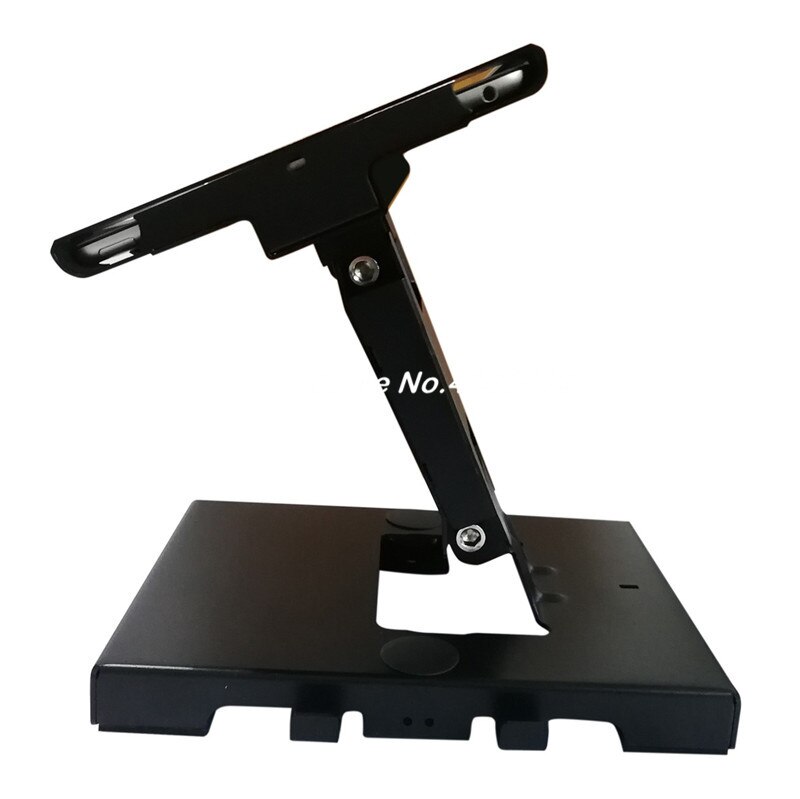 for mini ipad desktop stand with secure lock reversible specialized frame 360 degree revolving hotel front desk order bracket