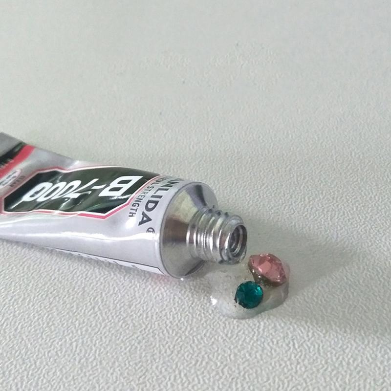 Pegamento B7000 para pantalla táctil de teléfono móvil, superpegamento adhesivo para reparación de vidrio de teléfono, punto de diamante, herramientas de joyería, goma DIY, súper pegamento
