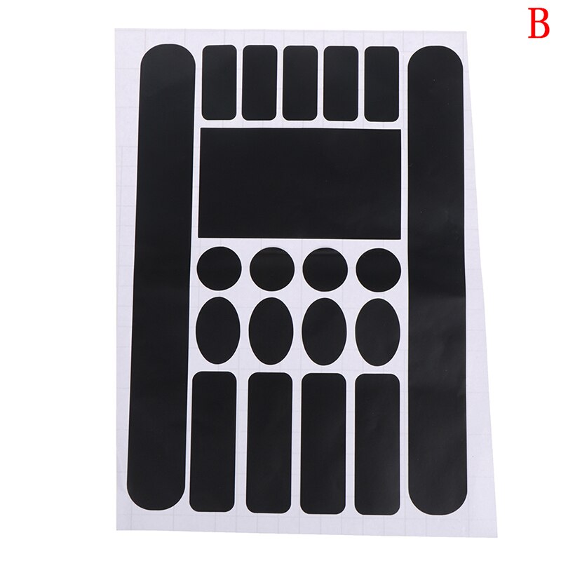 Autocollants vélo vélo Stickers vtt cadre vélo de route autocollant porte vélo autocollants peinture Protection Film protéger Kit: B