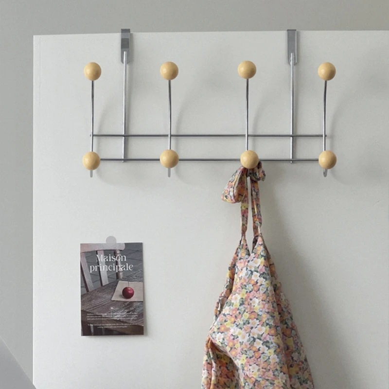 Draagbare deurhaak hangende kapstok zonder boren Multifunctionele slaapkameropslag Hanger Keukenorganizer Woonaccessoires