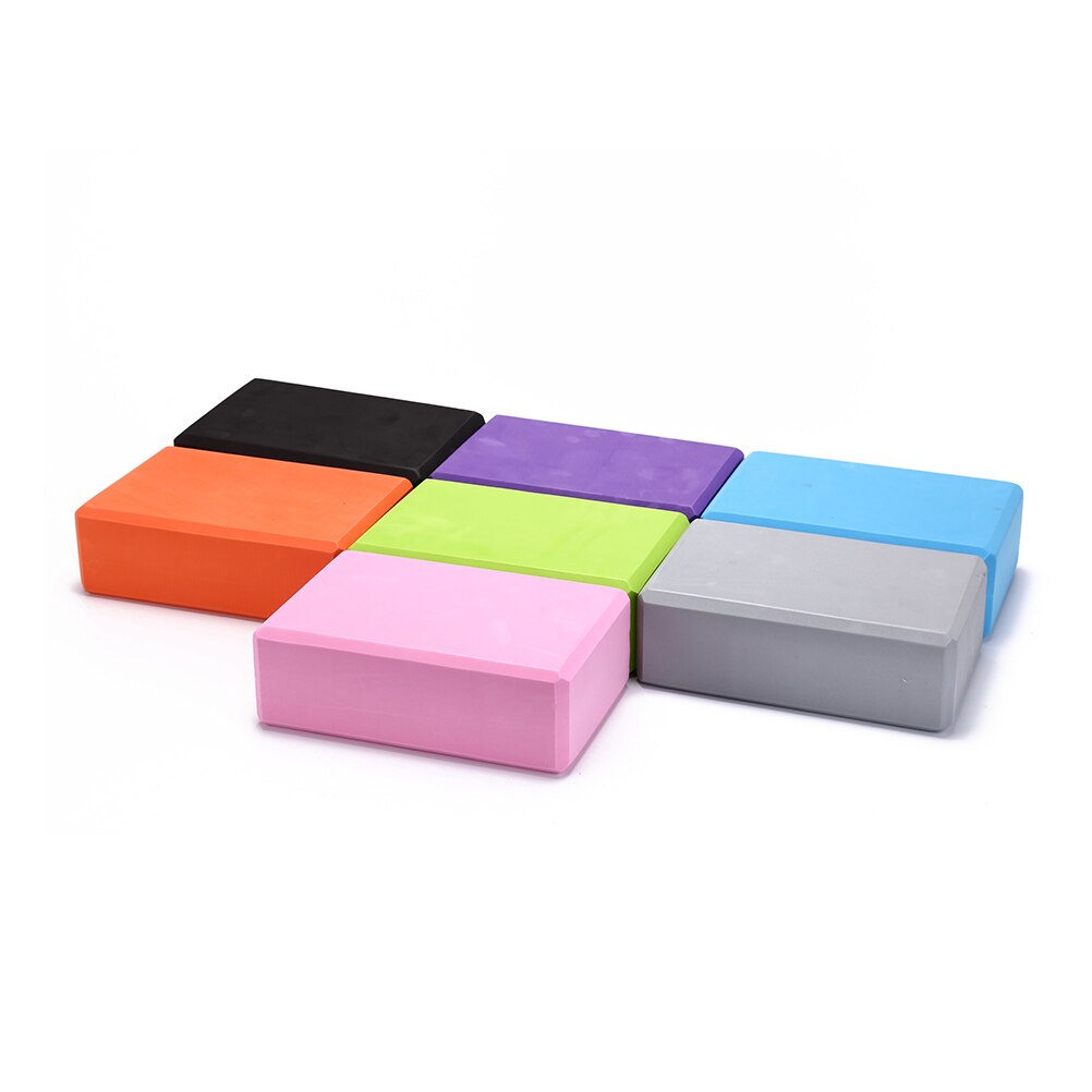 EVA mousse Yoga bloc brique Pilates sport exercice gymnastique entraînement étirement aide corps mise en forme santé formation 1 pièces