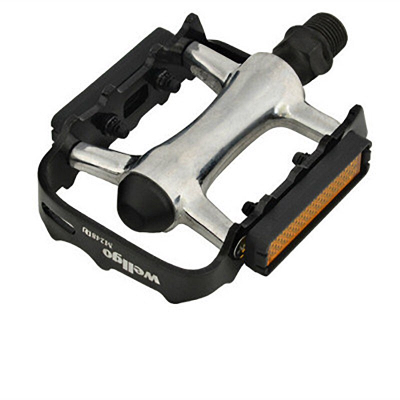 Wellgo DU248 Bicycle Aluminum Pedals Alloy Bicycle Road Bike MTB BMX Bike Threaded DU