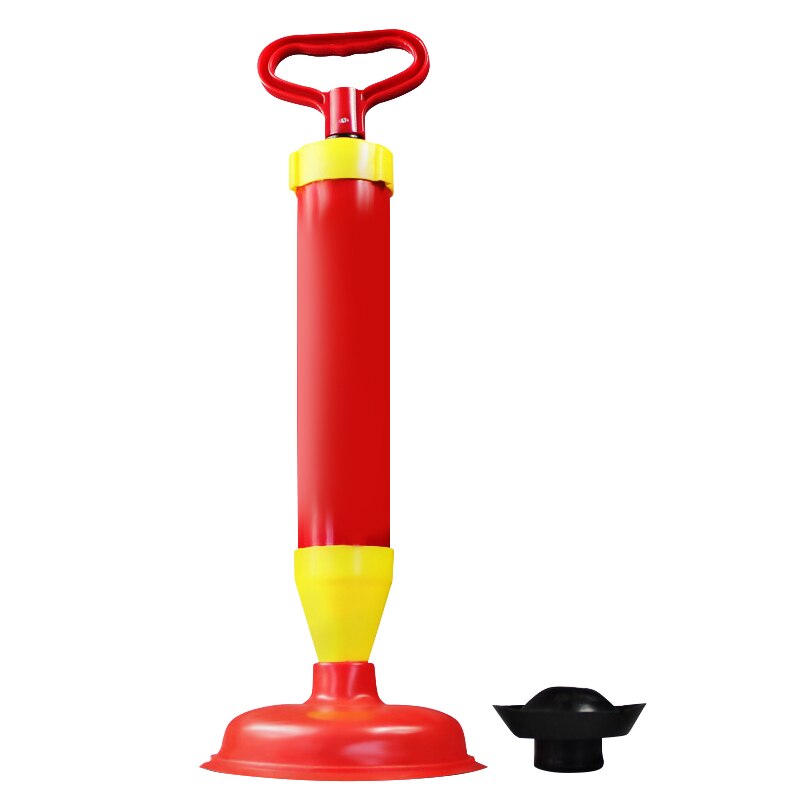 Handle Powerful toilet dredge Suction Plunger Dredger Cleaner Drain Buster Two Suckers toilet pumping Sink Cleaning Tool