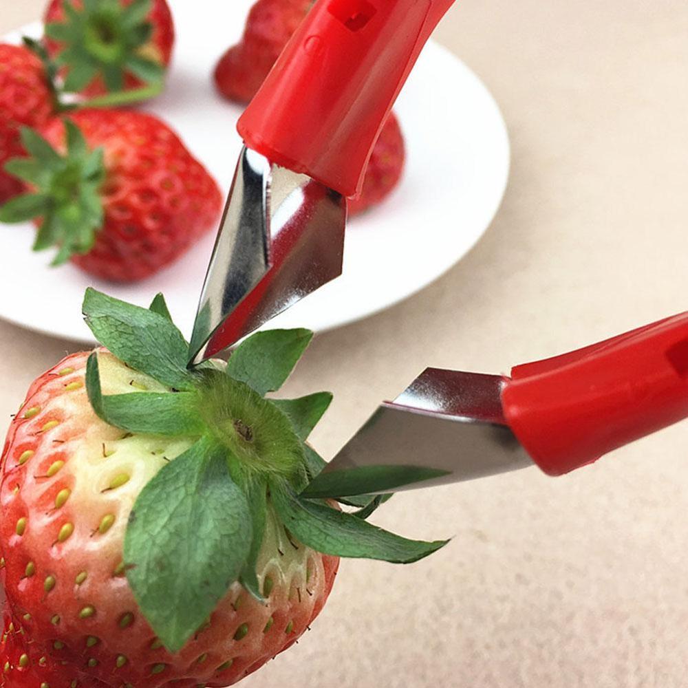 Practical Seed Remover Clip Fruit Tweezers Pineapple Kitchen Gadgets and Potato E Accessories Steel Peeler Cutter C6Z4