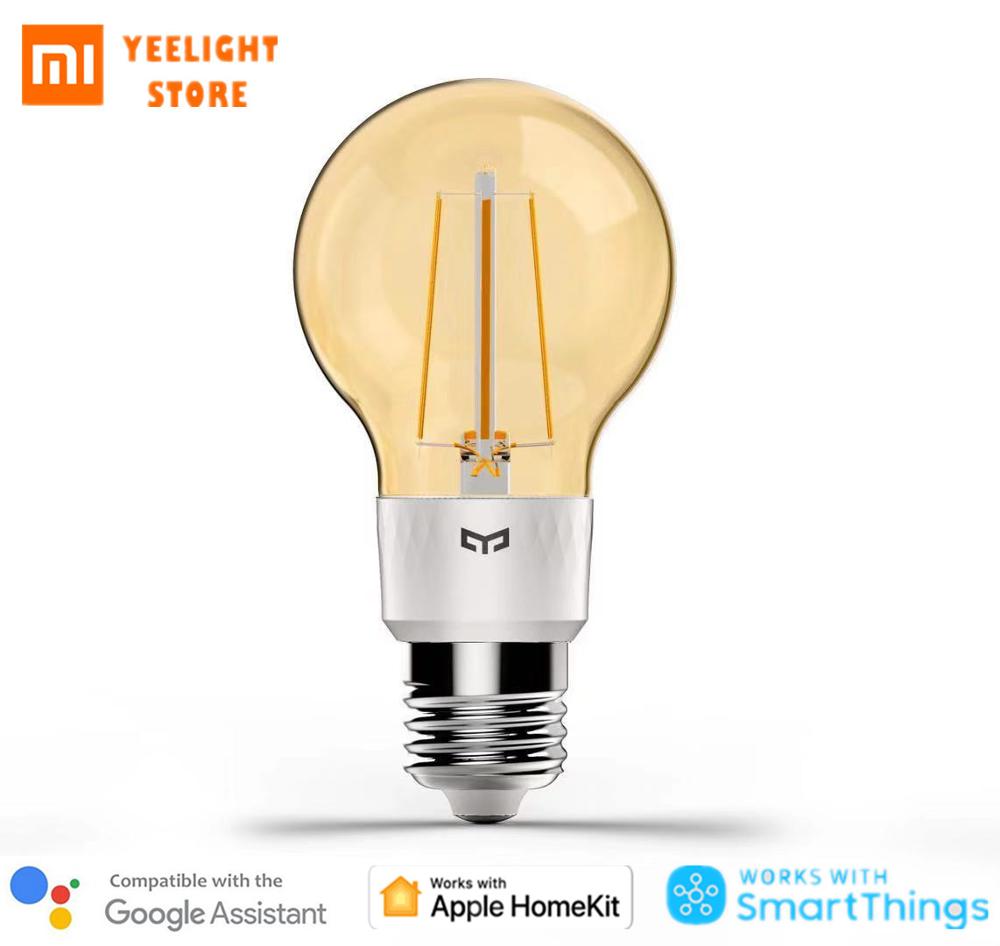 Mijia Yeelight Smart LED Lamp Zijde Lamp Bal Lamp WiFi Afstandsbediening Smart Lamp Door Xiaomi Mihome APP Apple Homekit e27 700lm 6W