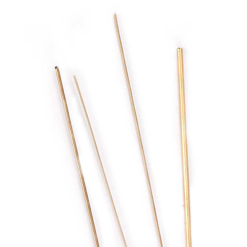4Pcs Welding Rods 0.5mm 0.7mm 1.0mm 1.5mm Electrode Copper Soldering Wire for Jewelry Making