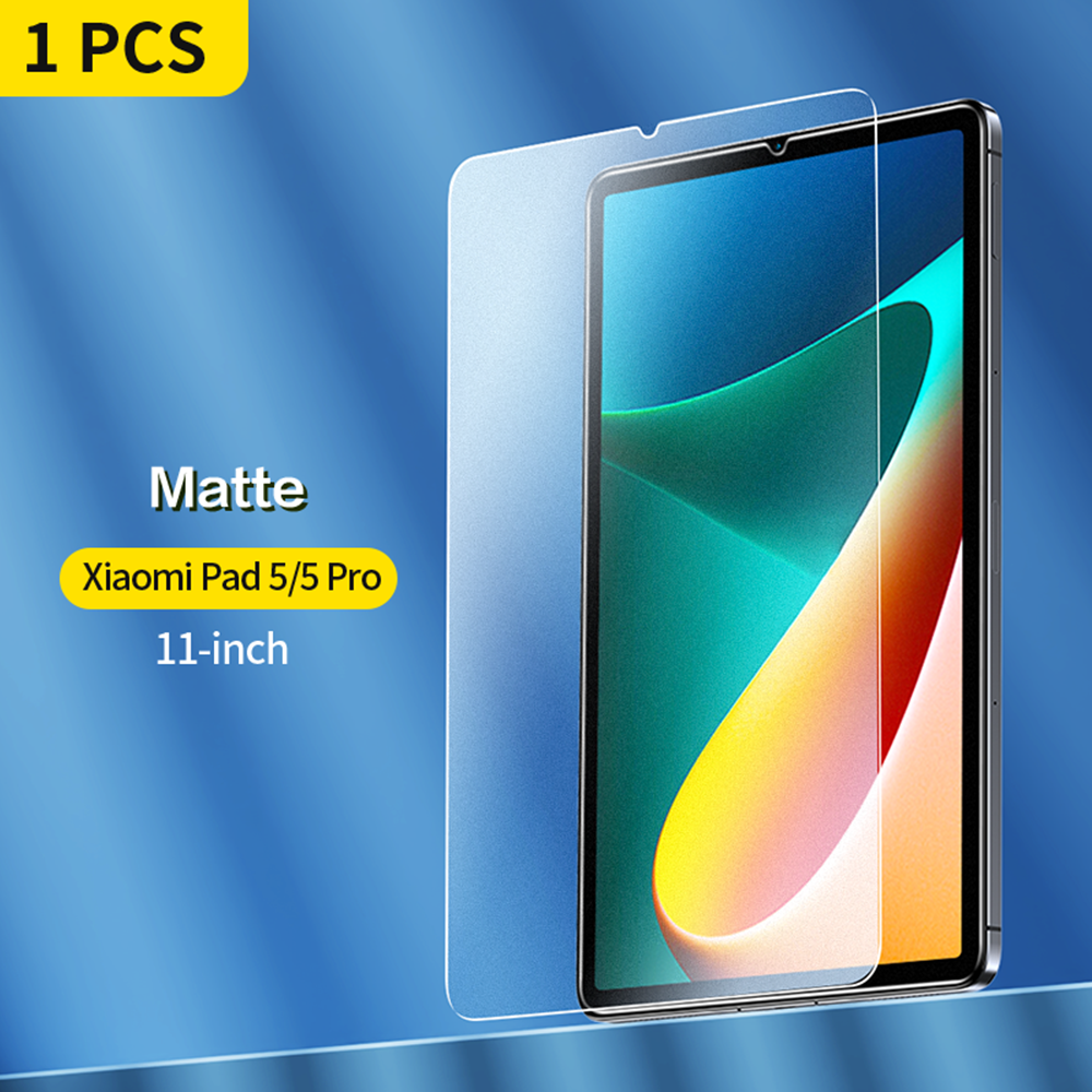 SmartDevil Tempered Glass for Xiaomi Mi Pad 5 5 Pro 11 inch Tablet Glass 9H Screen Protector HD Anti Blue Light Protective Film: Matte 1PCS