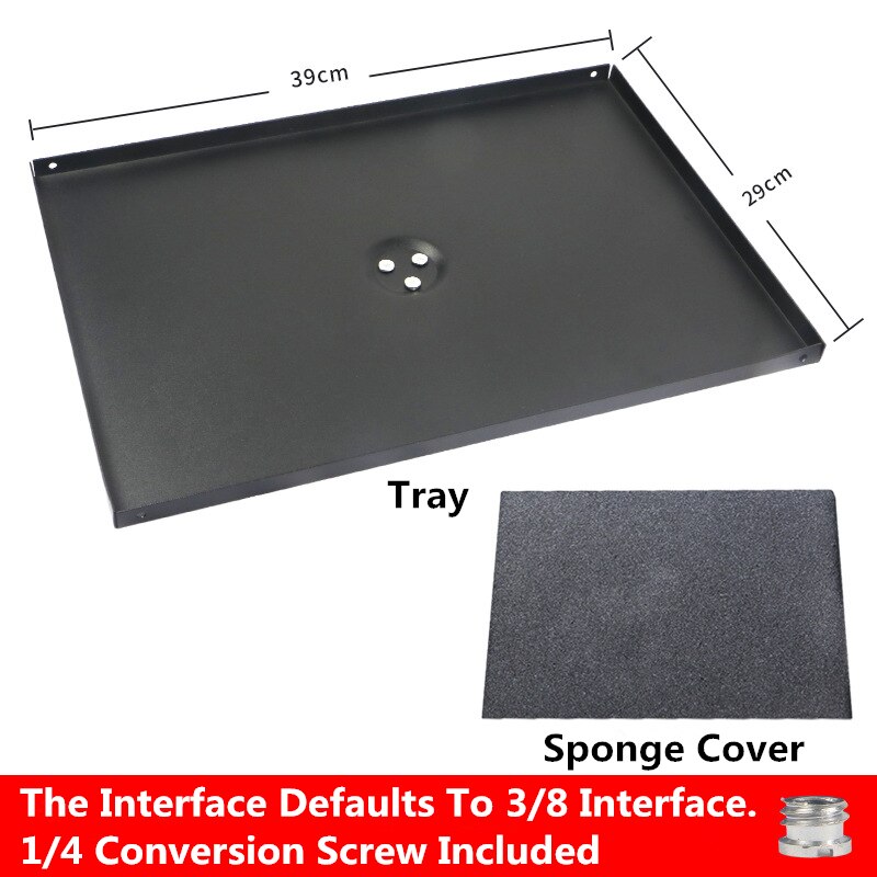 Portable Metal Tray Bracket Projector Tripod Stand Mount Projectors Monitors Laptops Holder Mount For Speaker DVD Player Support