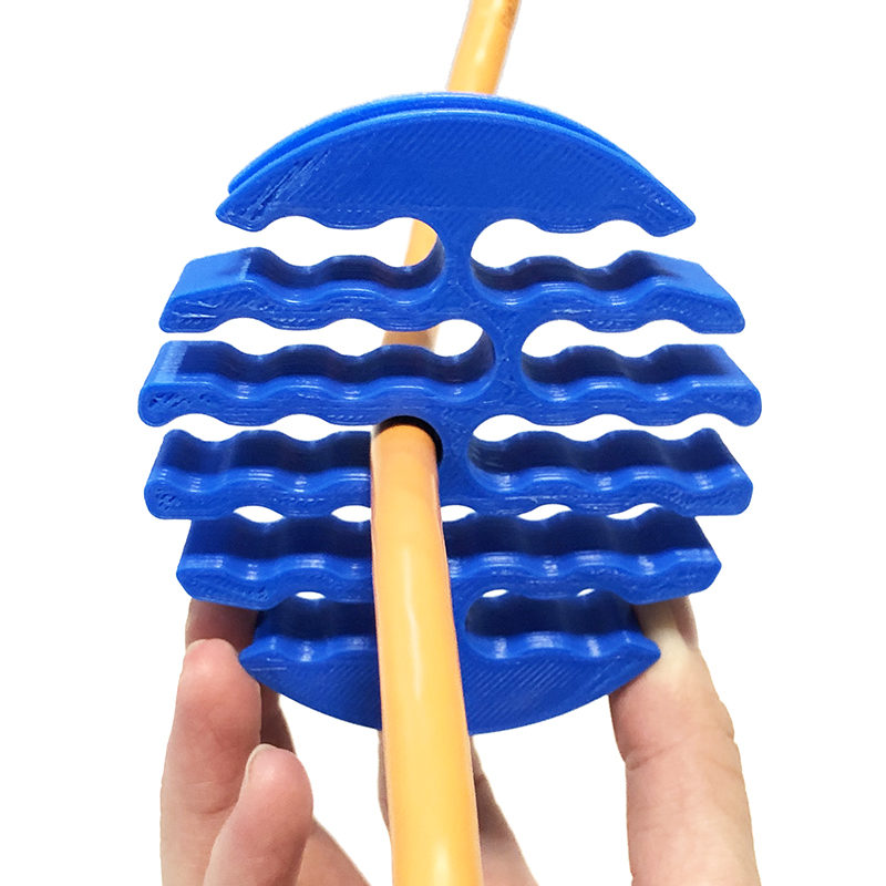 24- hole network cable comb , cat 8 7 for wiring, cable management, and cable fastening; tool with 20mm thick holes; professional tool