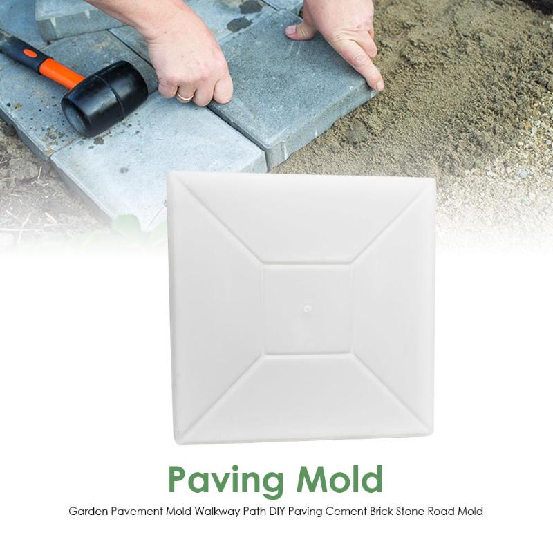 Garden Path Road Maker Paving Mold DIY Lawn Concrete Stepping Brick Stone Mold for Creating Picnic Area Other Outdoor Decoration