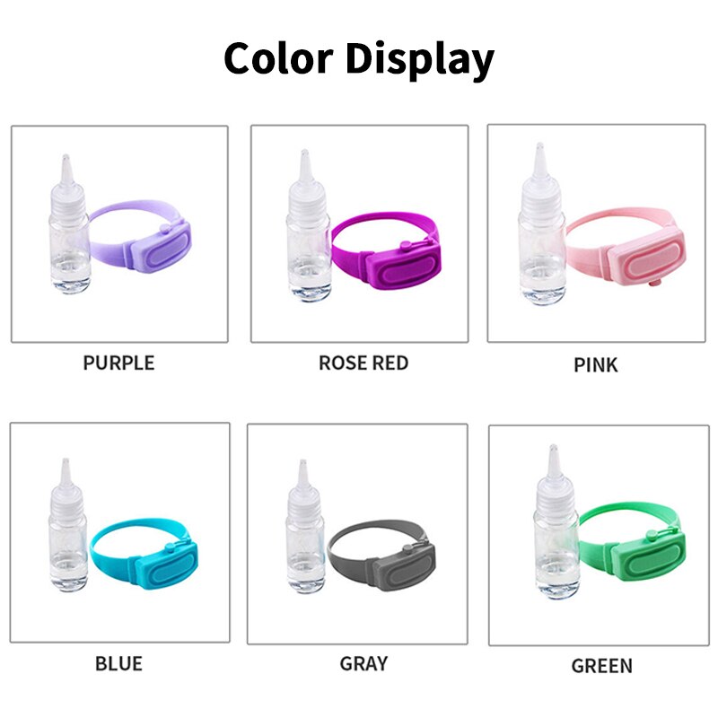 Dispensador de mano líquido para niños y adultos, bombas de Gel para lavar manos, pulsera dispensadora, pulsera de mano, dosificación de silicona, pulsera