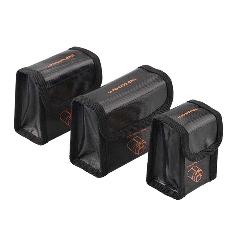 Universal drönarbatteri brandsäkert fodral påseskydd för dji mavic mini explosionssäker förvaringsväska skyddslåda senaste