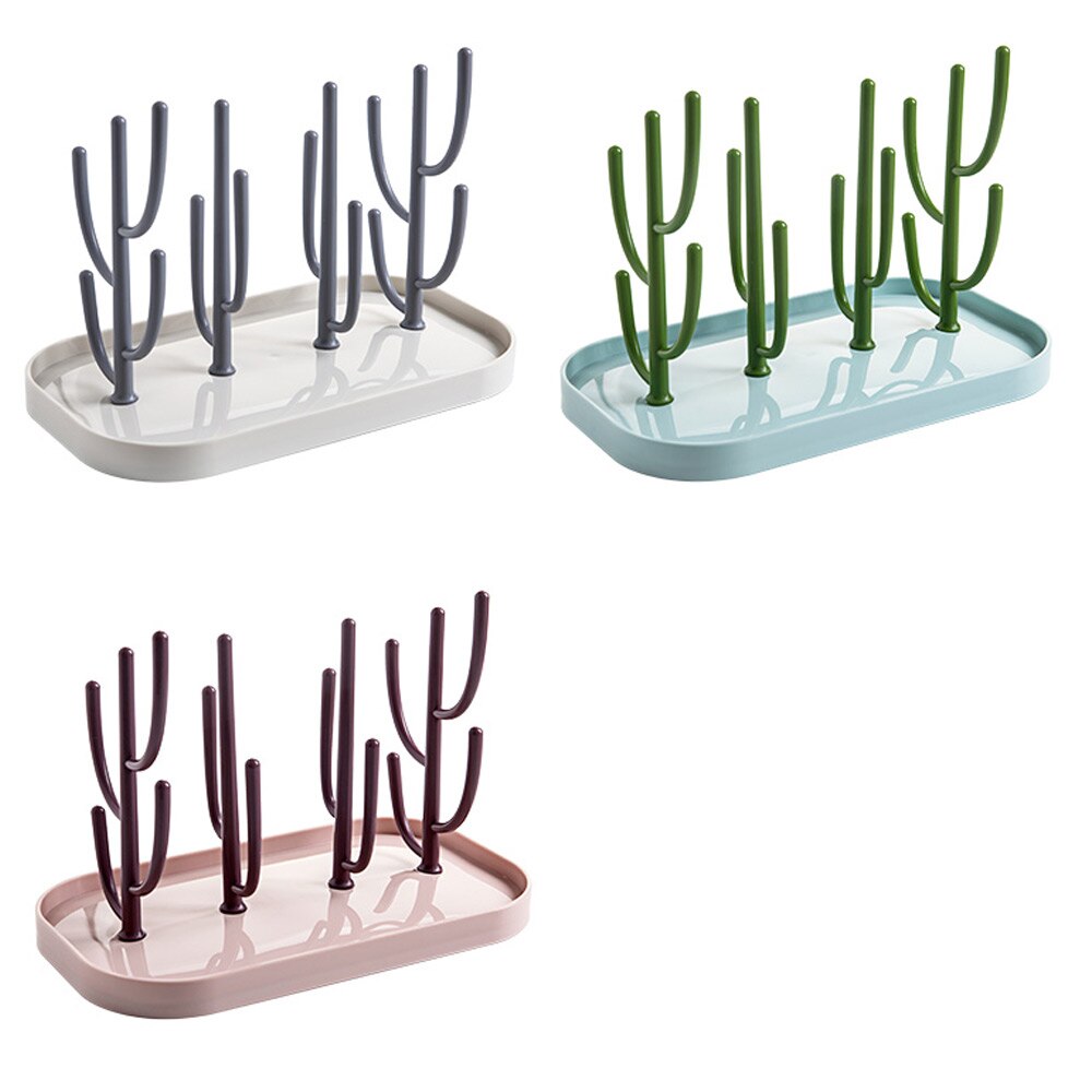 ZK45 Baby Flessen Afdruiprek Rack Baby Fles Droogrek Plank Afdruiprek Drogen Ondersteunt Houder