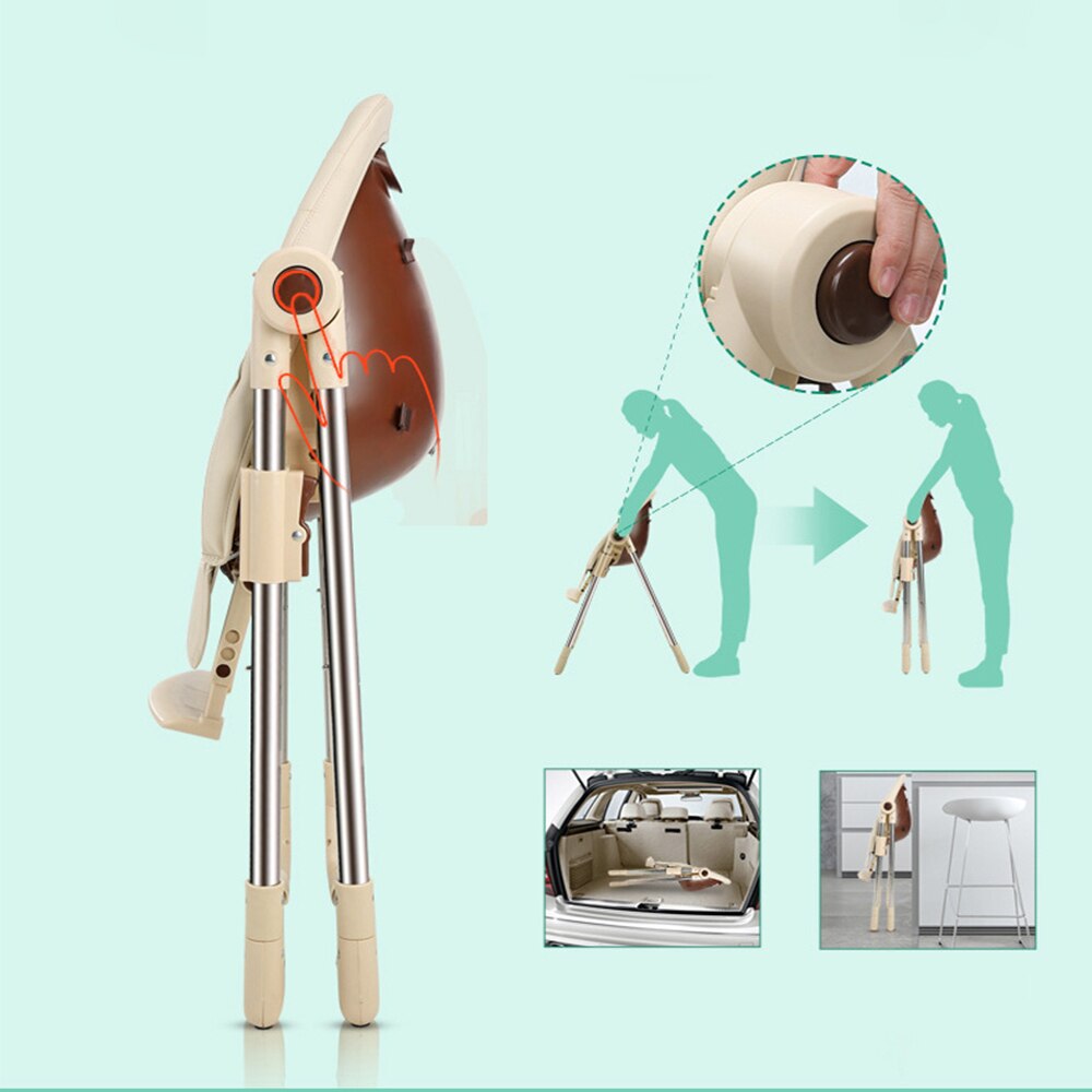 baby seat chair folding multi-purpose portable baby chair children's dining table chair