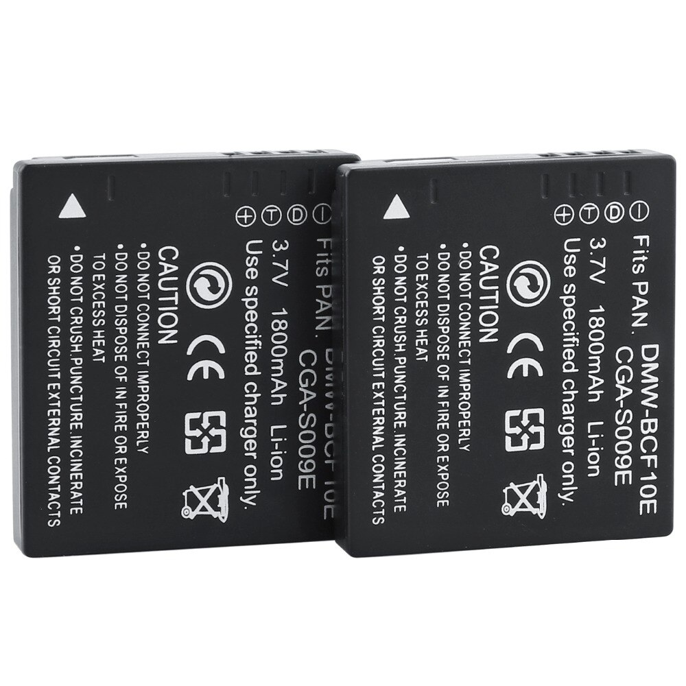 2x -fx580 für panasonic dmc -fc25 -s009e kameras -fx500 cga-  s009e -ts1 kompatibel -ft1 fs7 fh20 ts2 ts3 ts4