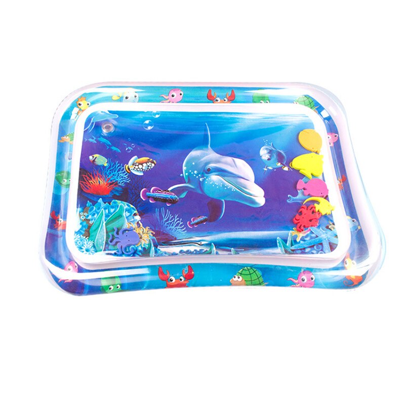 Alfombrilla de agua para bebés y niños, alfombrilla gruesa de Pvc, ideal para el vientre, para actividades deportivas: 05