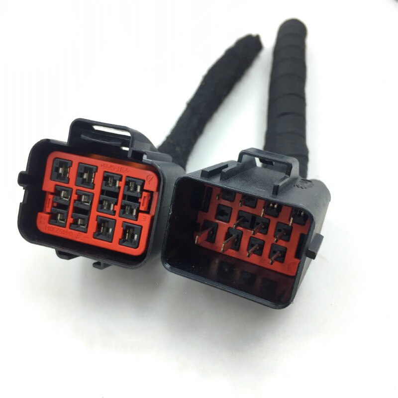 Auto scheinwerfer Montage stecker stecker mit draht Für VOLVO S60 S60L S90 V40 V60 V90 XC60: m und f mit Kabel