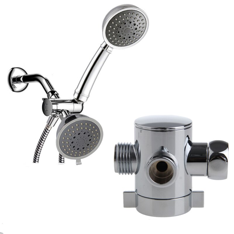 3 Way T-Adapter Valve Voor Wc Bidet Douchekop Omschakelklep 1/2 Inch