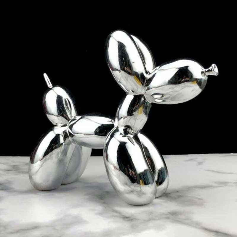 Ballon Hond Standbeeld Hars Decoratie Moderne Mode Standbeeld Home Decoratie Accessorie Dier Standbeeld Hars Abstracte Standbeeld