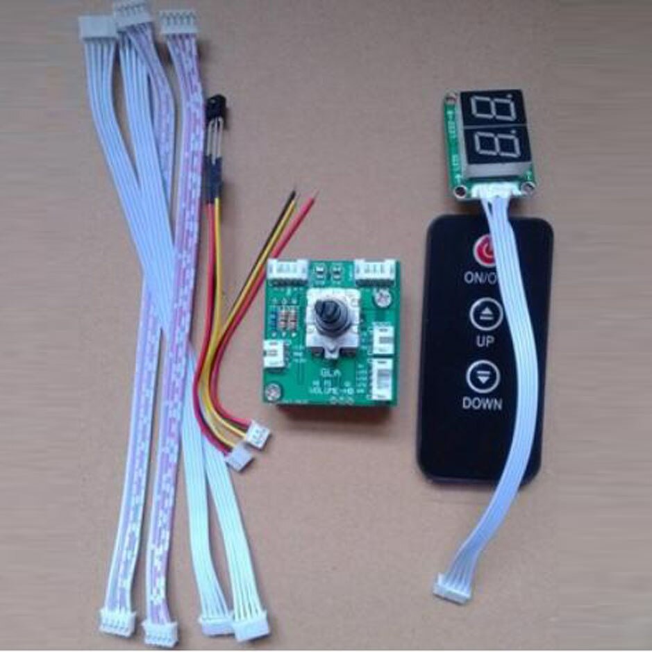 HIFI 4 channel 8 channel Remote volume control 2CH differential balance Digital Potentiometer W led Display FOR POWER Amplifier: 8 channel W LED