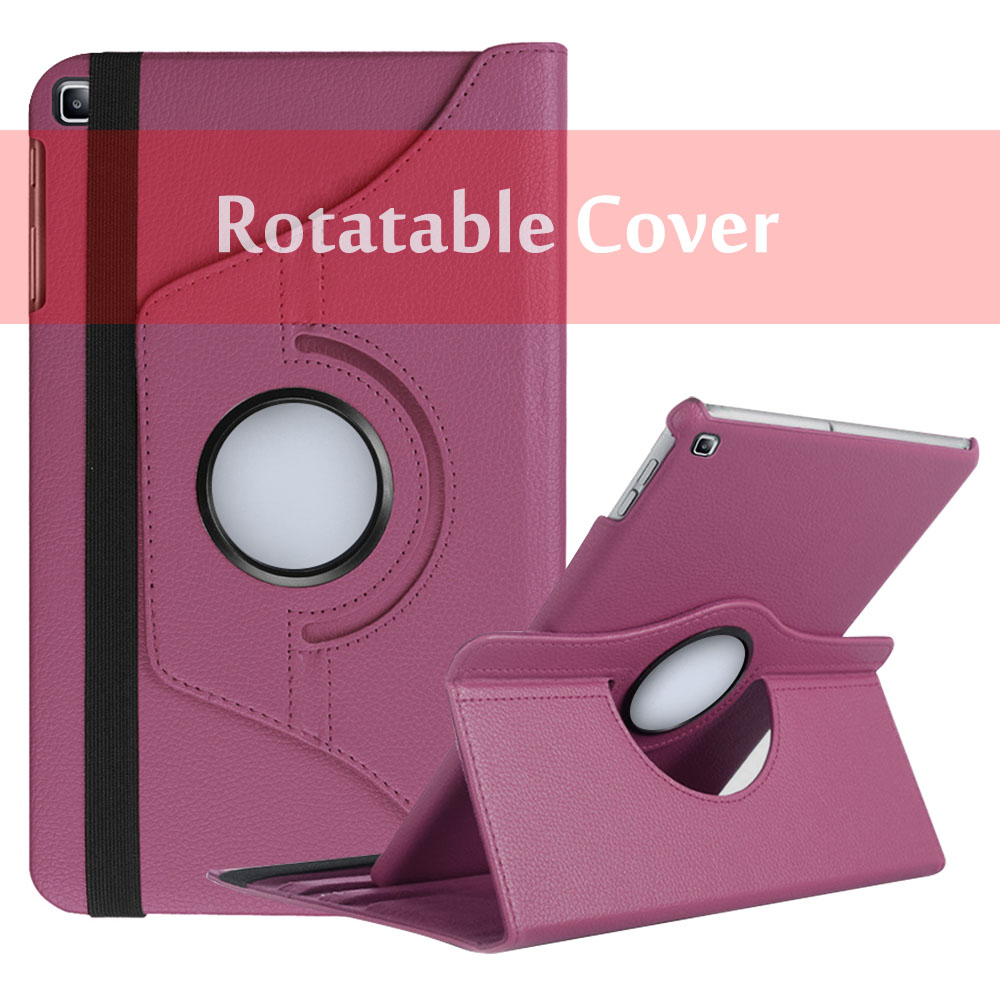 360 Rotating Case for Samsung Galaxy Tab A 10.1 T510 T515 Stand PU Leather Cover for SM-T510 SM-T515 10.1 inch Cover: 8