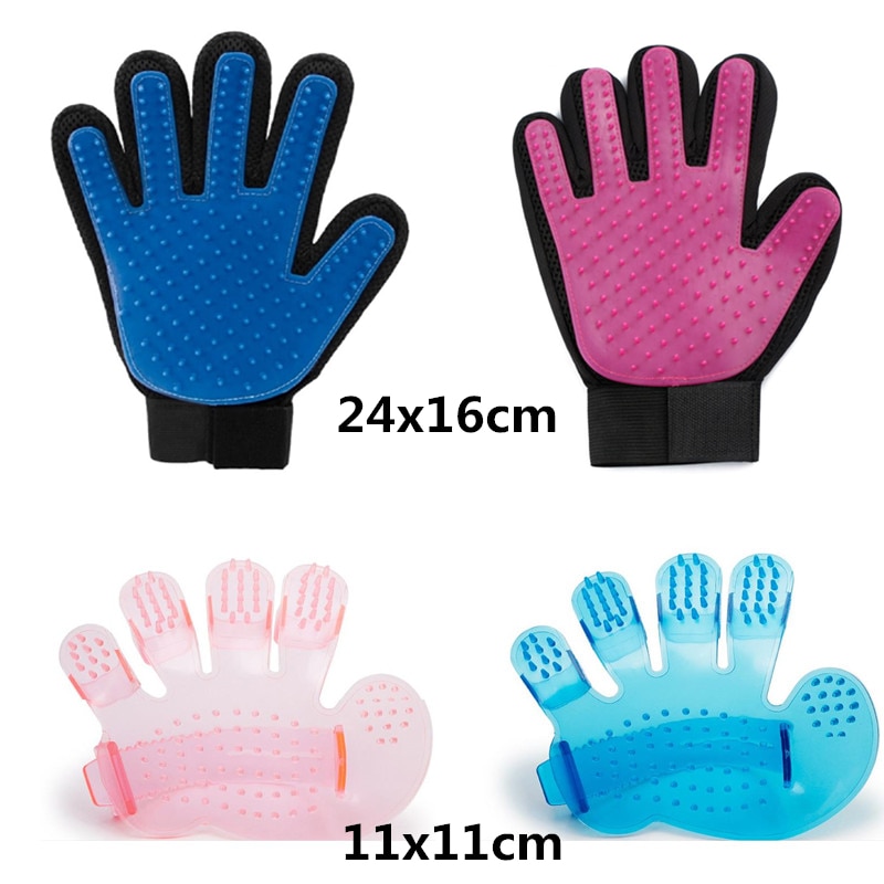 Gant de peigne pour brosse à poils d'animaux de compagnie, accessoire de Massage pour le nettoyage des poils de chiens et de chats, fourniture de toilettage