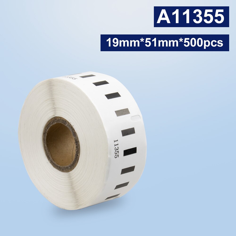 1Roll Etiqueta de Endereço 11352 11354 11355 99010 99012 99014 30252 30256 30323 etiqueta de Papel Térmico Etiqueta de Envio Para DYMO LabelWriter 450: 11355