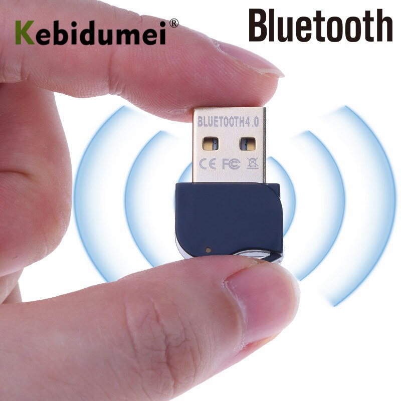 Kebidumei Free driver USB Adapter Bluetooth 4.0 Adapter USB Dongle for Computer Wireless Headset Bluetooth Speaker Bluetooth4.0