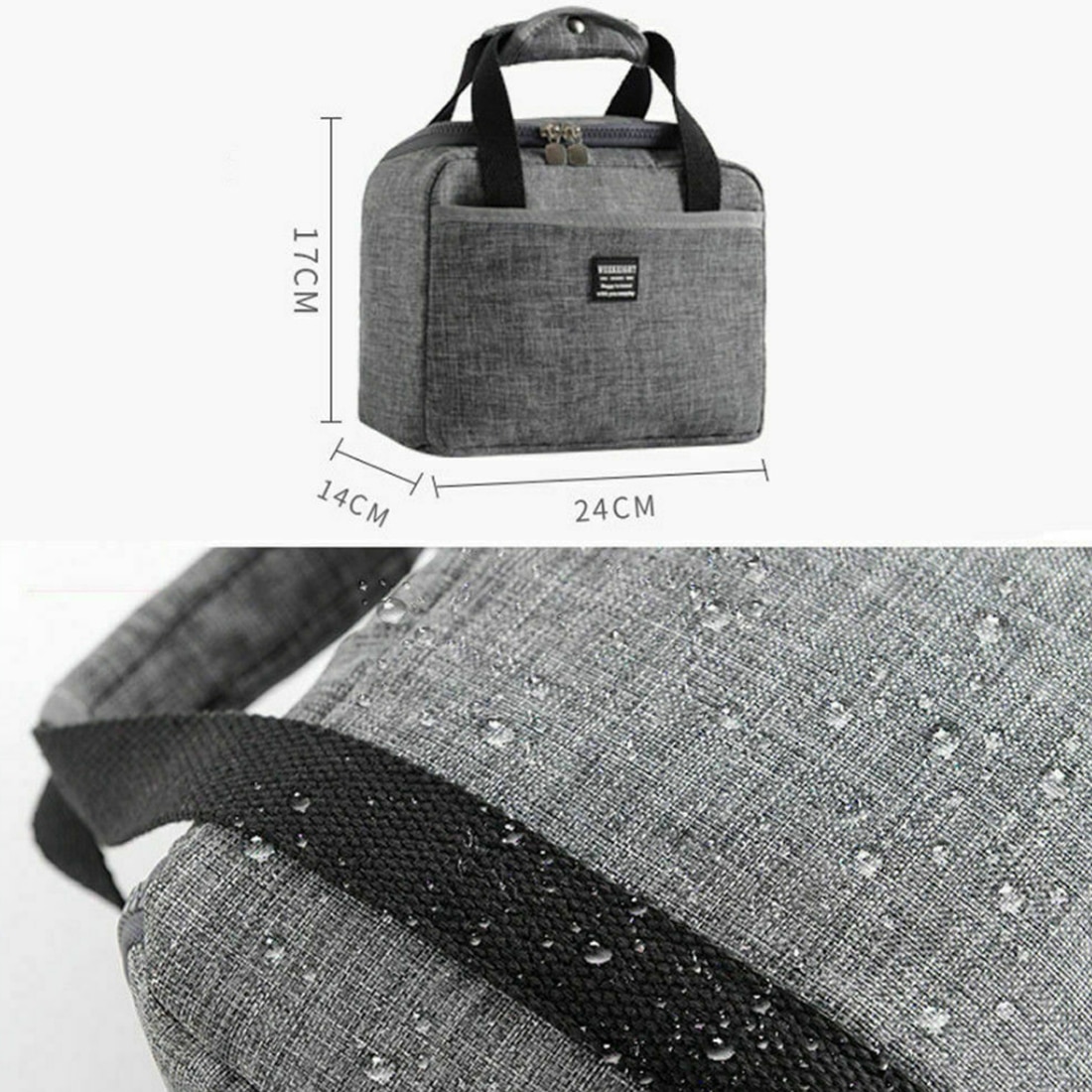 Adisputent Waterdichte Geïsoleerde Lunch Zakken Noodzakelijke Picknick Pouch Unisex Thermische Diner Voedsel Accessoires