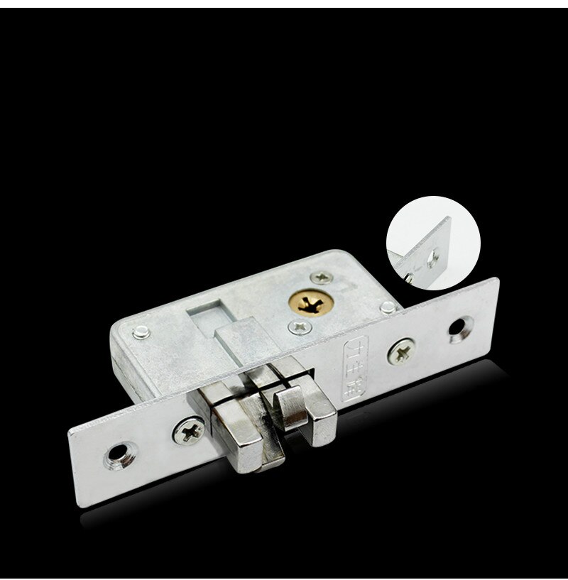 Invisible/Mortise lock,Pull gate Hook lock,Alloy lock body,For Framed glass door,strong, durable,Door hardware