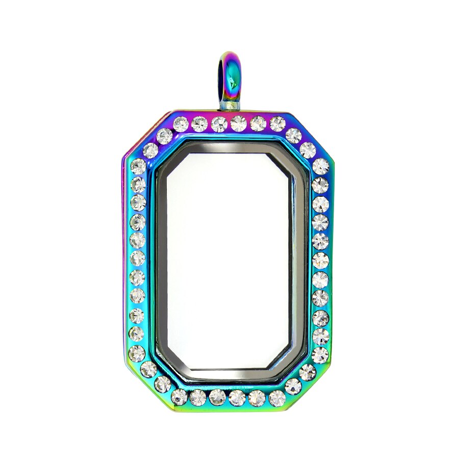Medallón de cristal flotante para mujer, colgante de cristal con recuerdo de vida, fabricación de joyería, accesorios para , 1 unidad: 20