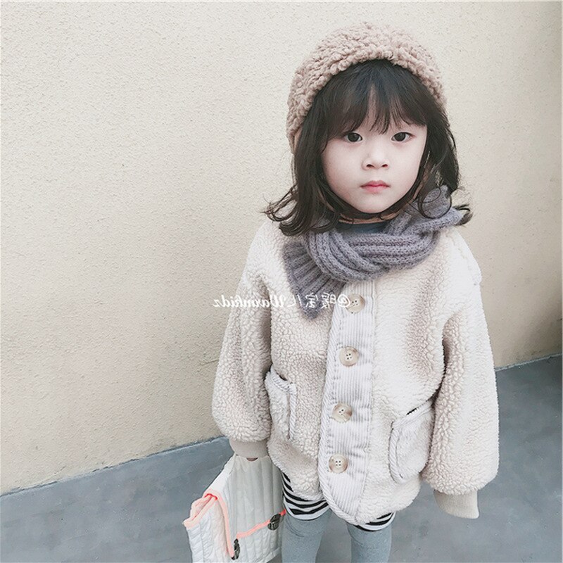 Manteau en velours épais pour fille, vêtements d'hiver, vêtements pour enfants, manteau pour enfants, vestes pour filles