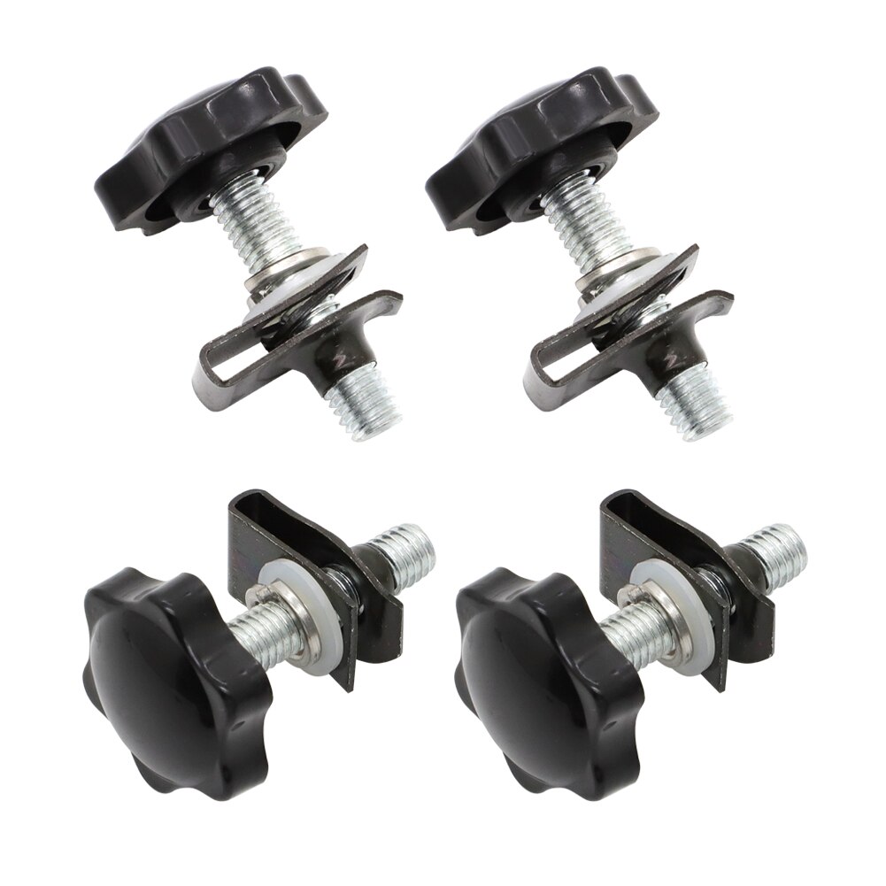 Kit de vis de montage pour sac de selle, antivol, pour Harley Touring sécurité 1994 – , boulons de quincaillerie de verrouillage de sac de selle 4 pièces