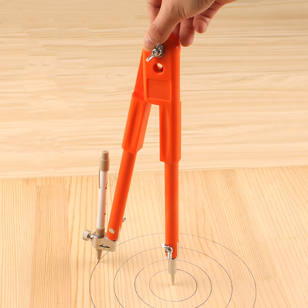 90cm/150cm diamètre rond règles charpentier compas crayon maison bricolage réglable travail du bois marquage traçage outils à main